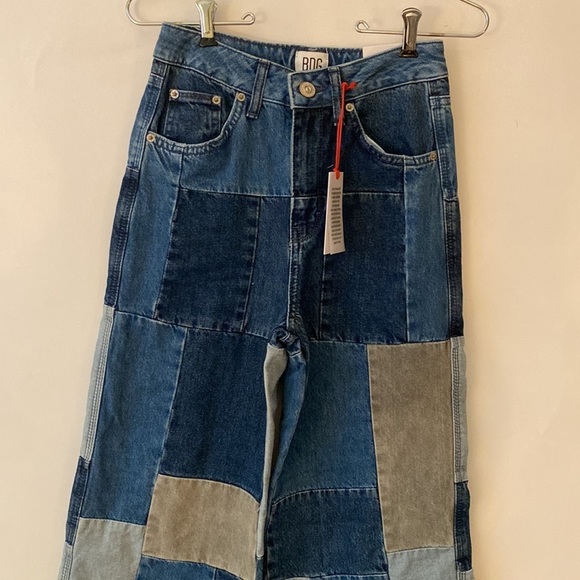 Urban Outfitters BDG Puddle Patchwork Jean Size 24 #299 - Picture 7 of 15